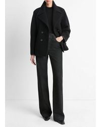 Vince - Lofty Italian Wool-Blend Belted Jacket - Lyst