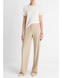 Vince - Italian Wool-Blend High-Waist Bias Pant - Lyst