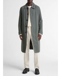 Vince - Cotton-Blend Single-Breasted Trench Coat - Lyst