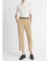 Vince - Crepe Tapered Pull-On Pant - Lyst