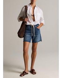 Vince - Citizens Of Humanity Brynn Drawstring Denim Short - Lyst