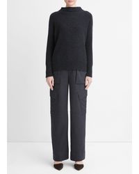 Vince - Plush Cashmere Funnel Neck - Lyst