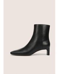 Vince - Lilith Leather Ankle Boot - Lyst