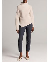 Vince - Stitch Front Seam Ponte Legging - Lyst
