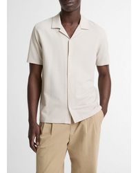 Vince - Seersucker Stripe Stretch-Cotton Cabana Shirt - Lyst