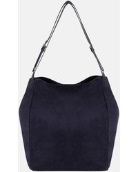 Vince - Jie Suede Large Tote - Lyst