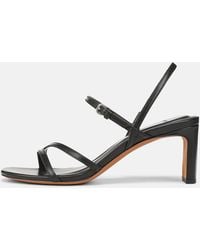 Vince - Marcela Leather Heeled Sandal - Lyst