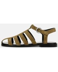 Vince - Melina Suede Fisherman Sandal - Lyst