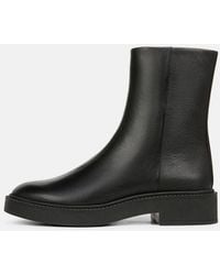 Vince - Kady Leather Ankle Boot - Lyst