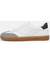 Vince - Oasis Leather Sneaker, White, Size 7.5 - Lyst