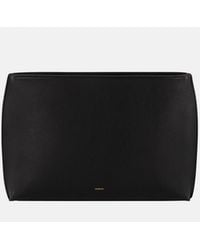 Vince - Nappa Leather Zip Pouch - Lyst
