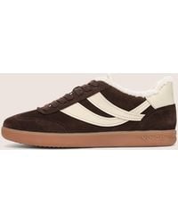 Vince - Oasis Suede & Shearling Sneaker - Lyst