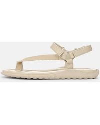Vince - Summer Leather & Canvas Sandal - Lyst