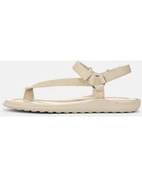 Vince - Summer Leather & Canvas Sandal - Lyst