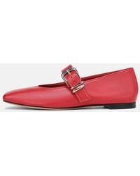 Vince - Daniela Leather Mary Jane Flat - Lyst