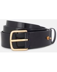 Vince - 32Mm Smooth Leather Belt - Lyst