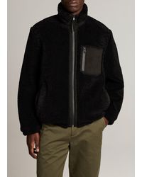 Vince - Sherpa Zip Jacket - Lyst