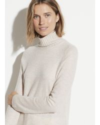 Vince Cashmere Side Slit Tunic - Multicolour