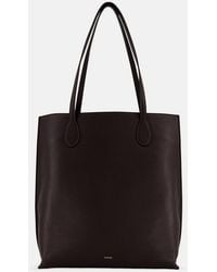 Vince - Athene Nappa Leather Tote - Lyst