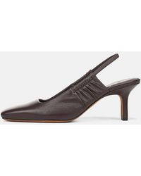 Vince - Venice Leather Slingback Heel - Lyst