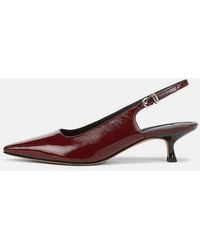 Vince - Sabra Leather Slingback Heel - Lyst