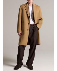 Vince - Splittable Wool-Cashmere Single-Breasted Topcoat - Lyst