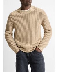 Vince - Utility Shaker Merino Wool Sweater - Lyst
