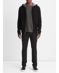 Vince - Cashmere Full Zip Hoodie - Lyst