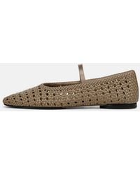 Vince - Vivian Leather Mary Jane Flat - Lyst