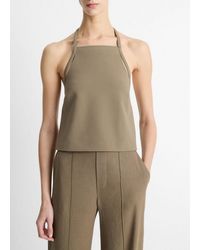 Vince - Apron Halter Top - Lyst