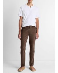 Vince - Dylan Slim 5-Pocket Peached Stretch-Cotton Pant - Lyst