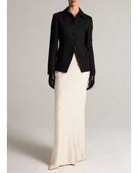 Vince - Satin Bias Column Skirt - Lyst
