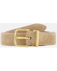 Vince - Kaia 25Mm Suede Belt - Lyst