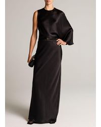 Vince - Satin Bias Column Skirt - Lyst