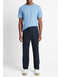 Vince - Relaxed Chino Pant, Coastal Blue, Size 32 - Lyst