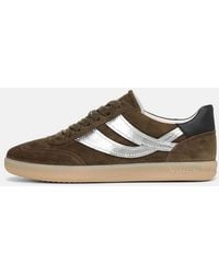 Vince - Oasis Suede & Leather Sneaker - Lyst