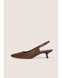 Vince - Sabra Suede Slingback Heel - Lyst