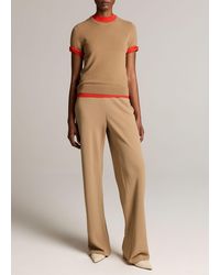 Vince - Colette High-Rise Crepe Bias Pant - Lyst
