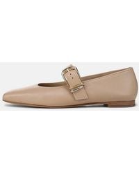 Vince - Daniela Leather Mary Jane Flat - Lyst