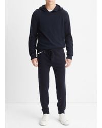 Vince - Wool Cashmere Pullover Hoodie - Lyst