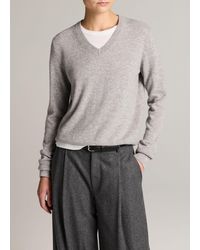 Vince - Cashmere Casual V-Neck Sweater - Lyst