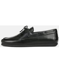 Vince - Marin Leather Lace-Up Loafer - Lyst