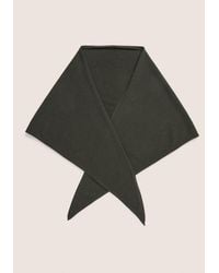 Vince - Cashmere Triangle Scarf, Dark Ms - Lyst