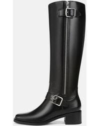 Vince - Leighton Leather Knee Boot - Lyst
