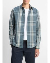 Vince - Lorimer Plaid Button-Up Shirt - Lyst