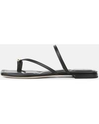 Vince - Polli Leather Toe-Ring Sandal - Lyst