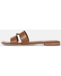 Vince - Piper Leather Slide Sandal - Lyst