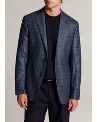 Vince - Plaid Wool & Silk-Blend Sport Coat - Lyst