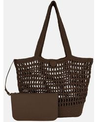 Vince - Barcelona Cotton Crochet Large Tote - Lyst
