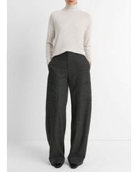 Vince - Relaxed Modal-Blend Turtleneck Top - Lyst